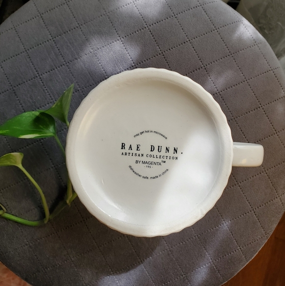 Rae Dunn Cream 'YUM' Mug - Picture 2 of 7